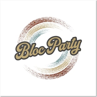 Bloc Party Circular Fade Posters and Art